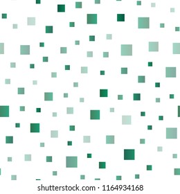 Light Blue, Green vector seamless cover in polygonal style. Decorative design in abstract style with rectangles. Smart design for your business advert.