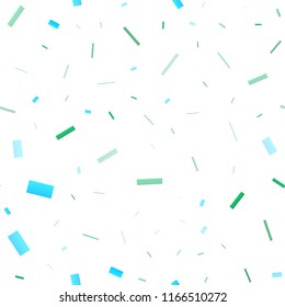 Light Blue, Green vector seamless texture in rectangular style. Rectangles on abstract background with colorful gradient. Pattern for busines ad, booklets, leaflets