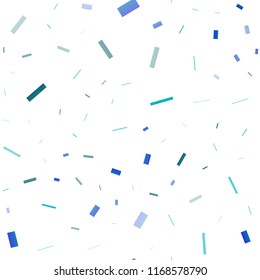 Light Blue, Green vector seamless layout with lines, rectangles. Glitter abstract illustration with rectangular shapes. Best design for your ad, poster, banner.
