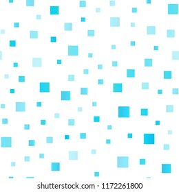 Light Blue, Green vector seamless template with crystals, rectangles. Abstract gradient illustration with rectangles. Pattern for commercials.