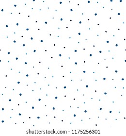 Light Blue, Green vector seamless layout with circle shapes. Glitter abstract illustration with blurred drops of rain. Pattern for trendy fabric, wallpapers.
