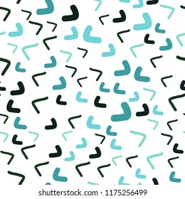 Light Blue, Green vector seamless  template with abstract circles. Geometric illustration in marble style with gradient.  A new texture for your  ad, booklets, leaflets.