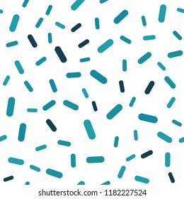 Light Blue, Green vector seamless layout with flat lines. Decorative shining illustration with lines on abstract template. Pattern for your busines websites.
