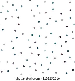 Light Blue, Green vector seamless cover with spots. Blurred bubbles on abstract background with colorful gradient. The pattern can be used for aqua ad, booklets.