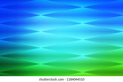 Light Blue, Green vector seamless layout with lines, rectangles. Modern abstract illustration with colorful rectangles. Pattern for trendy fabric, wallpapers.