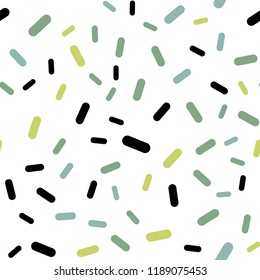 Light Blue, Green vector seamless cover with stright stripes. Blurred decorative design in simple style with lines. The pattern for ad, booklets, leaflets.