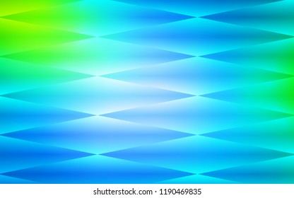 Light Blue, Green vector seamless pattern in square style. Modern abstract illustration with colorful rectangles. Trendy design for wallpaper, fabric makers.