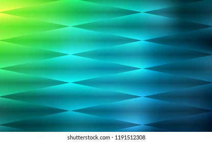 Light Blue, Green vector seamless backdrop with rectangles, squares. Illustration with set of colorful rectangles. Pattern for trendy fabric, wallpapers.