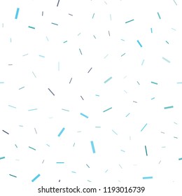 Light Blue, Green vector seamless texture with colored lines. Modern geometrical abstract illustration with staves. Smart design for your business advert.