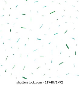 Light Blue, Green vector seamless cover with long lines. Modern geometrical abstract illustration with staves. The pattern can be used for busines ad, booklets, leaflets