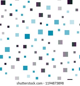 Light Blue, Green vector seamless pattern in square style. Abstract gradient illustration with rectangles. Pattern for busines ad, booklets, leaflets