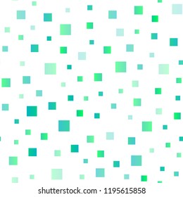 Light Blue, Green vector seamless texture in rectangular style. Illustration with set of colorful rectangles. Modern template for your landing page.