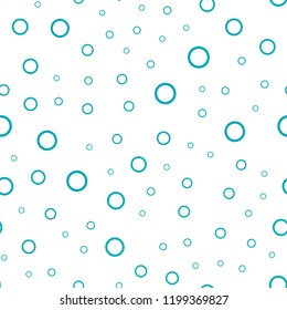 Light Blue, Green vector seamless cover with spots. Glitter abstract illustration with blurred drops of rain. Pattern can be used for beautiful websites.