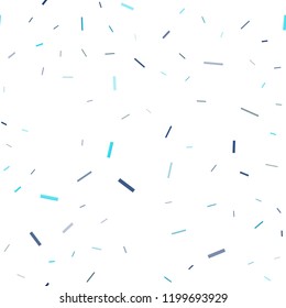 Light Blue, Green vector seamless pattern with narrow lines. Shining colored illustration with narrow lines. Smart design for your business advert.