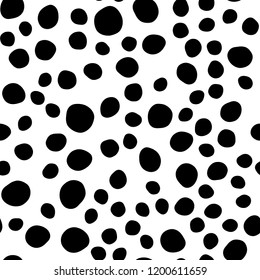 Light Blue, Green vector seamless texture with disks. Colorful illustration with blurred circles in nature style. Design for textile, fabric, wallpapers.