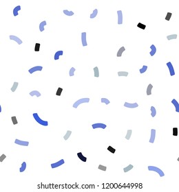 Light Blue, Green vector seamless template with bent lines. Brand new colored illustration in marble style with gradient. A completely new template for your business design.