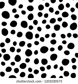 Light Blue, Green vector seamless template with spots. Colorful illustration with blurred circles in nature style. Pattern for design of window blinds, curtains.