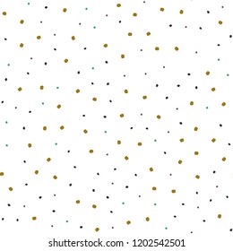 Light Blue, Green vector seamless layout with circle shapes. Illustration with set of shining colorful abstract circles. Template for business cards, websites.