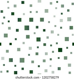 Light Blue, Green vector seamless cover in polygonal style. Abstract gradient illustration with rectangles. The template can be used as a background.