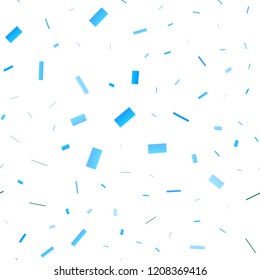 Light Blue, Green vector seamless template with crystals, rectangles. Illustration with set of colorful rectangles. Pattern for busines ad, booklets, leaflets
