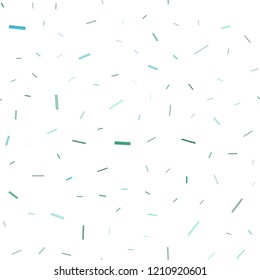 Light Blue, Green vector seamless texture with colored lines. Shining colored illustration with narrow lines. The pattern can be used for websites.