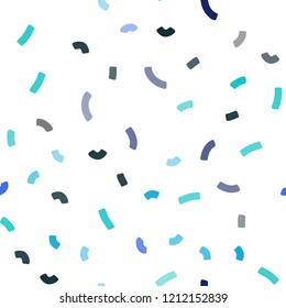 Light Blue, Green vector seamless background with curved circles. An elegant bright illustration with gradient. New composition for your brand book.