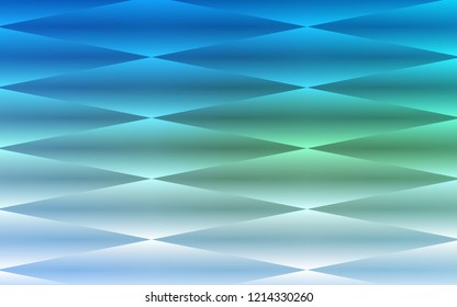 Light Blue, Green vector seamless layout with lines, rectangles. Beautiful illustration with rectangles and squares. Design for textile, fabric, wallpapers.
