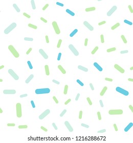 Light Blue, Green vector seamless pattern with sharp lines. Shining colored illustration with sharp stripes. Best design for your ad, poster, banner.