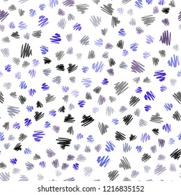 Light Blue, Green vector seamless cover with stright stripes. Decorative shining illustration with lines on abstract template. Pattern for your busines websites.