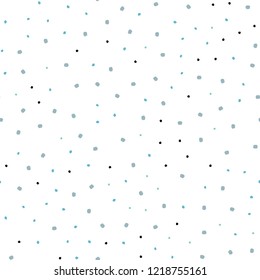 Light Blue, Green vector seamless cover with spots. Illustration with set of shining colorful abstract circles. Template for business cards, websites.