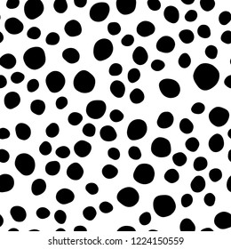 Light Blue, Green vector seamless texture with disks. Glitter abstract illustration with blurred drops of rain. Pattern for design of fabric, wallpapers.