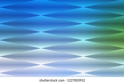 Light Blue, Green vector seamless backdrop with rectangles, squares. Modern abstract illustration with colorful rectangles. Pattern for design of fabric, wallpapers.