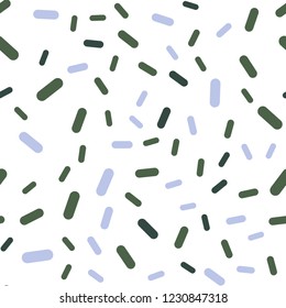 Light Blue, Green vector seamless cover with stright stripes. Lines on blurred abstract background with gradient. Pattern for your busines websites.