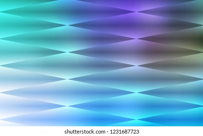 Light Blue, Green vector seamless texture in rectangular style. Beautiful illustration with rectangles and squares. Pattern for design of window blinds, curtains.