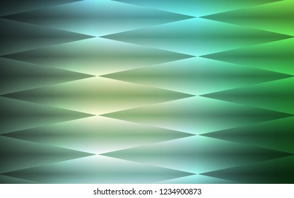 Light Blue, Green vector seamless pattern in square style. Glitter abstract illustration with rectangular shapes. Pattern for trendy fabric, wallpapers.