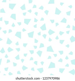 Light Blue, Green vector seamless, isometric template with crystals, triangles. Abstract gradient illustration with triangles. Pattern for trendy fabric, wallpapers.
