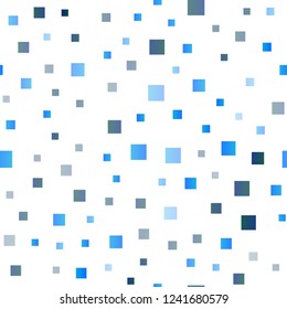 Light Blue, Green vector seamless backdrop with rectangles, squares. Illustration with set of colorful rectangles. Modern template for your landing page.