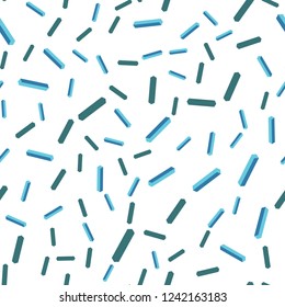 Light Blue, Green vector seamless, isometric layout with flat lines. Colorful shining illustration with lines on abstract template. Design for wallpaper, fabric makers.