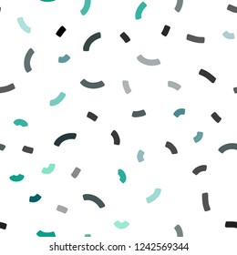 Light Blue, Green vector seamless background with bubble shapes. A completely new color illustration in marble style. The template for cell phone backgrounds.