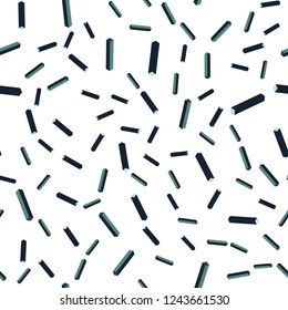 Light Blue, Green vector seamless, isometric template with repeated sticks. Shining colored illustration with sharp stripes. Template for business cards, websites.