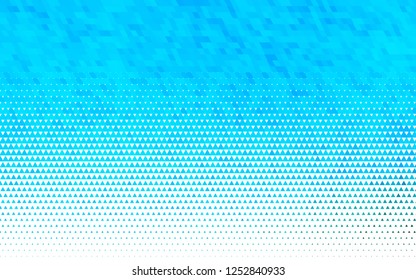 Light Blue, Green vector seamless layout with lines, triangles. Modern abstract illustration with colorful triangles. Trendy design for wallpaper, fabric makers.
