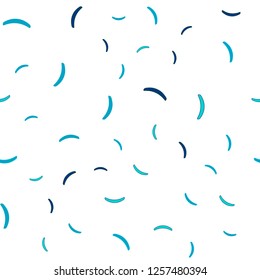 Light Blue, Green vector seamless pattern with bent lines. A circumflex abstract illustration with gradient. A new texture for your  ad, booklets, leaflets.