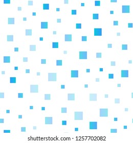 Light Blue, Green vector seamless backdrop with rectangles, squares. Decorative design in abstract style with rectangles. The template can be used as a background.