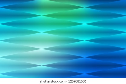 Light Blue, Green vector seamless layout with lines, rectangles. Modern abstract illustration with colorful rectangles. Pattern for design of fabric, wallpapers.