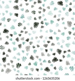 Light Blue, Green vector seamless layout with flat lines. Shining colored illustration with sharp stripes. Pattern for your busines websites.