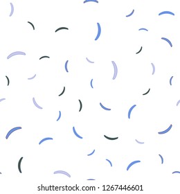 Light Blue, Green vector seamless background with bent lines. Creative illustration in halftone style with gradient. Abstract style for your business design.