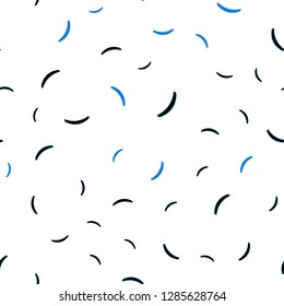 Light Blue, Green vector seamless background with wry lines. A shining illustration, which consists of curved lines. Brand new design for your ads, poster, banner.