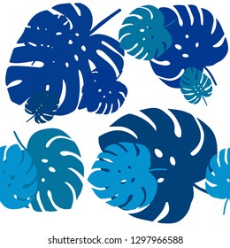 Light Blue, Green vector seamless doodle layout with leaves. Glitter abstract illustration with doodles and leaves. Template for business cards, websites.