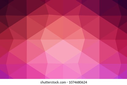 Light Blue, Green vector shining triangular backdrop. Colorful illustration in abstract style with gradient. A completely new design for your business.