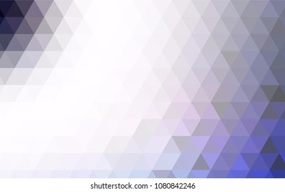 Light Blue, Green vector shining triangular template. Glitter abstract illustration with an elegant design. Brand-new design for your business.